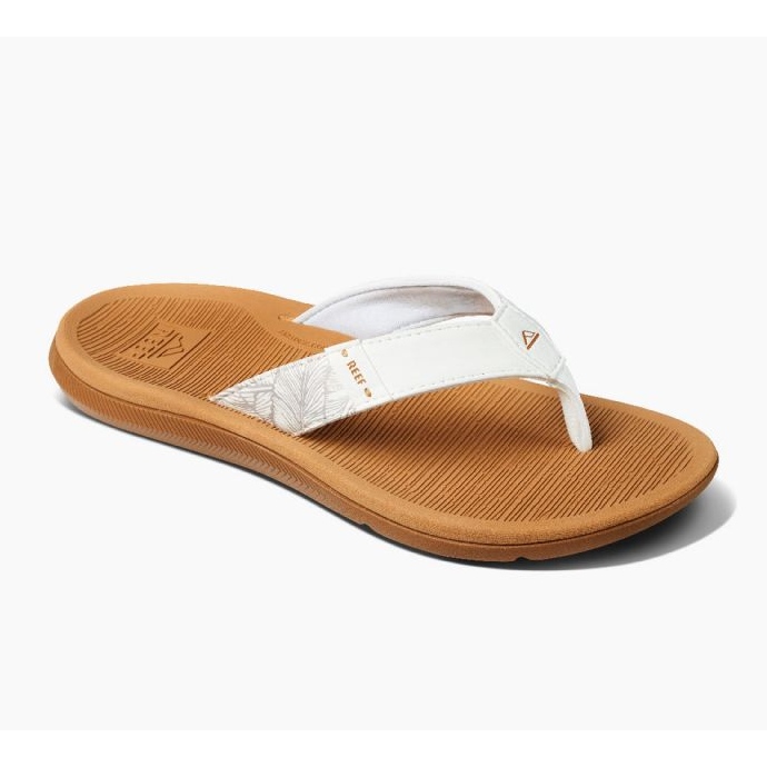 Flip -flops Reef Santa Ana Cloud Cloud7130 weiß 1