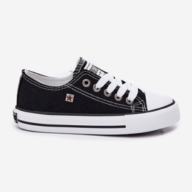 Klassische Kinder-Sneaker Big Star DD374163 Schwarz 8