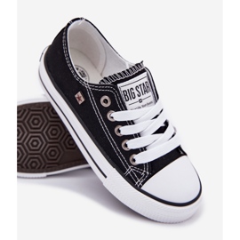 Klassische Kinder-Sneaker Big Star DD374163 Schwarz 3