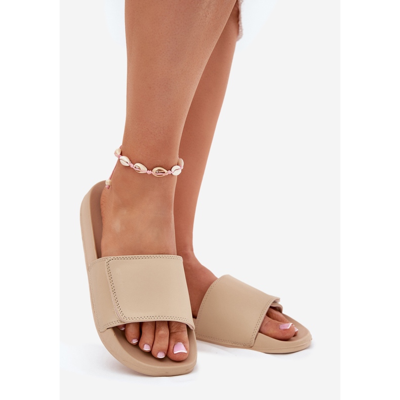 Frauen 4fmm00fffliflif031a-83s Beige Flip-Flops 1