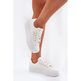 Frauen-Sneaker auf der Plattform Lee Cooper LCW-25-31-3450L Weiß 6