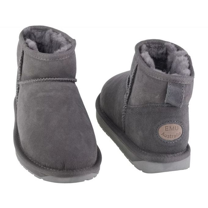 Emu Australia Stinger Micro W10937-Char. Schuhe grau 2