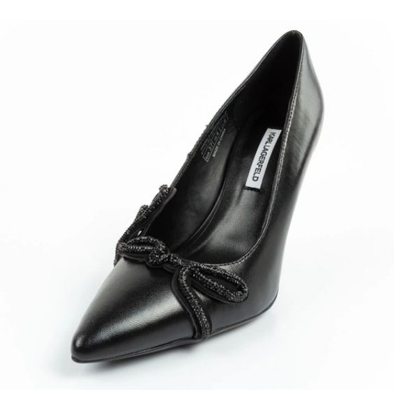 Schuhe, High Heels Karl Lagerfeld Sarabande KL30919M1 M0 schwarz 2