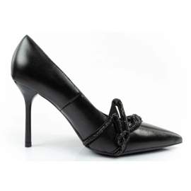 Schuhe, High Heels Karl Lagerfeld Sarabande KL30919M1 M0 schwarz 3