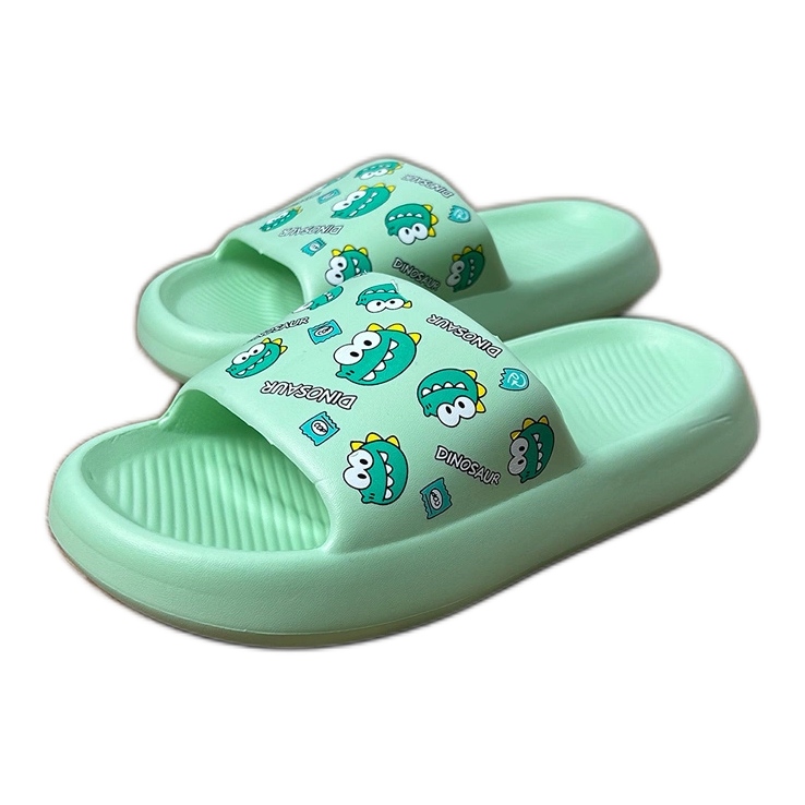 Flip Flops für grüne Kinder mit Druck 2