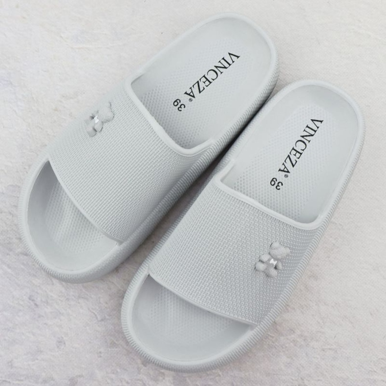 Frauenschaum Flops Vinceza 75210 Grau 1