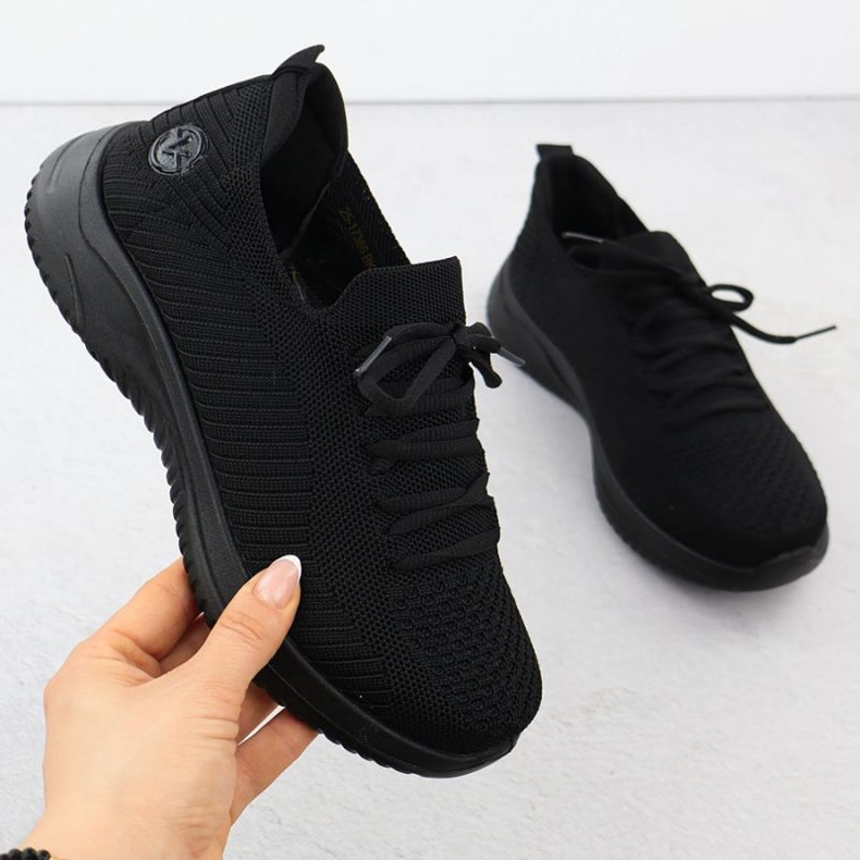 Frauen Sportschuhe Vinceza 17366 Schwarz 1