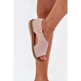 Frauen Ledersandalen Artiker 46C1018 Hellrosa 3