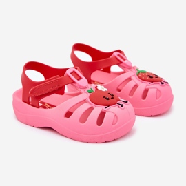 Klettkinder Sandalen Frucht 83615 Ipanema summer xiv pink-rot rosa 1