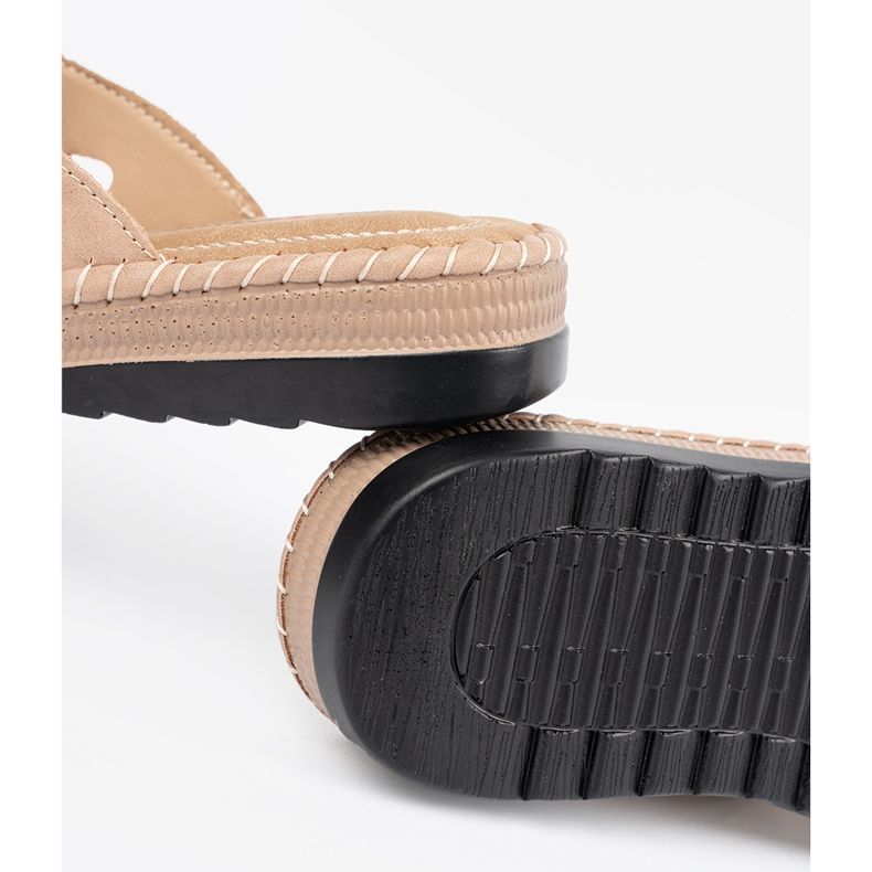 Seastar Pink Frauen Hausschuhe mit einer dekorativen Blume rosa 1