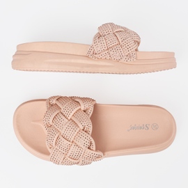 Seastar Pink Flip Flops mit Kristallen rosa 1