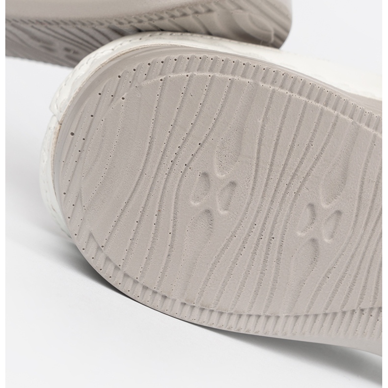 Seastar Weiße Flip flops mit einer vollen Nase und einer Schnalle 2