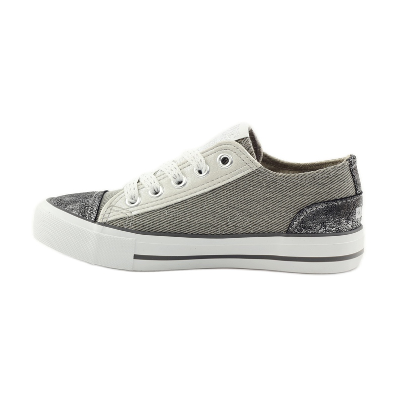 Big Star 374069 gebundene Turnschuhe grau 2