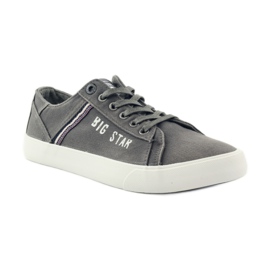 Big Star 174316 gebundene Turnschuhe grau 1