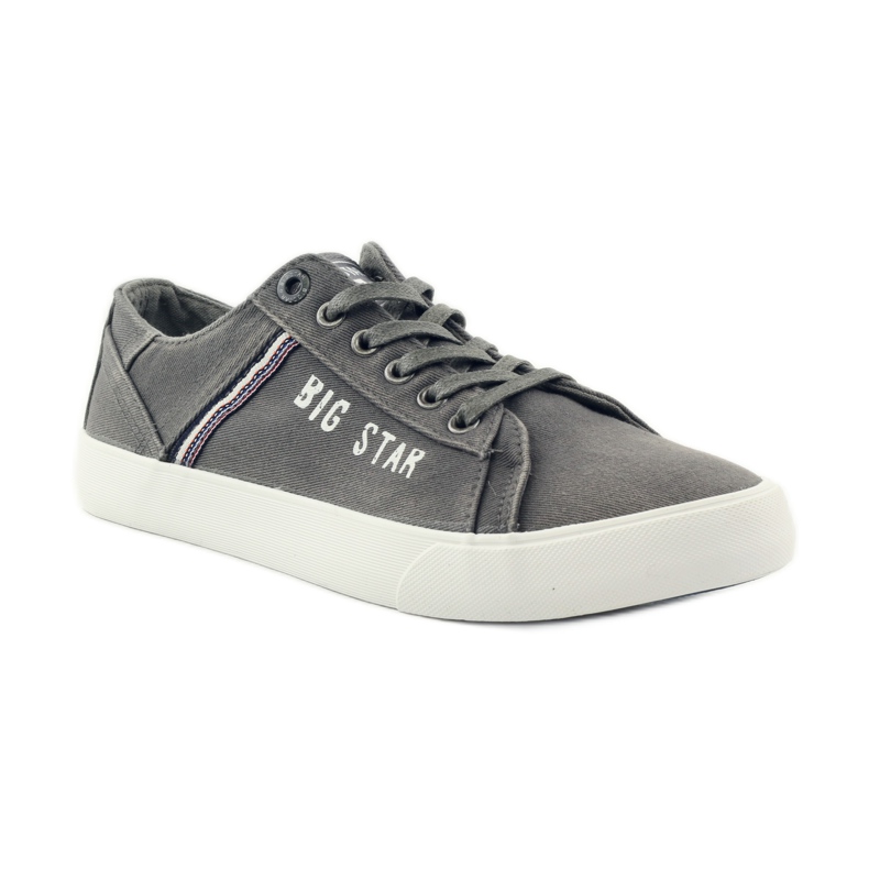 Big Star 174316 gebundene Turnschuhe grau 1
