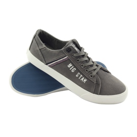 Big Star 174316 gebundene Turnschuhe grau 3