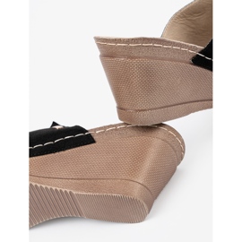 Goodin Schwarze Flip -Flops für Frauen auf der Plattform 2