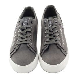Big Star 174316 gebundene Turnschuhe grau 4