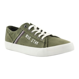 Sneakers Sneakers Big Star 174315 Jeans khaki grün 1