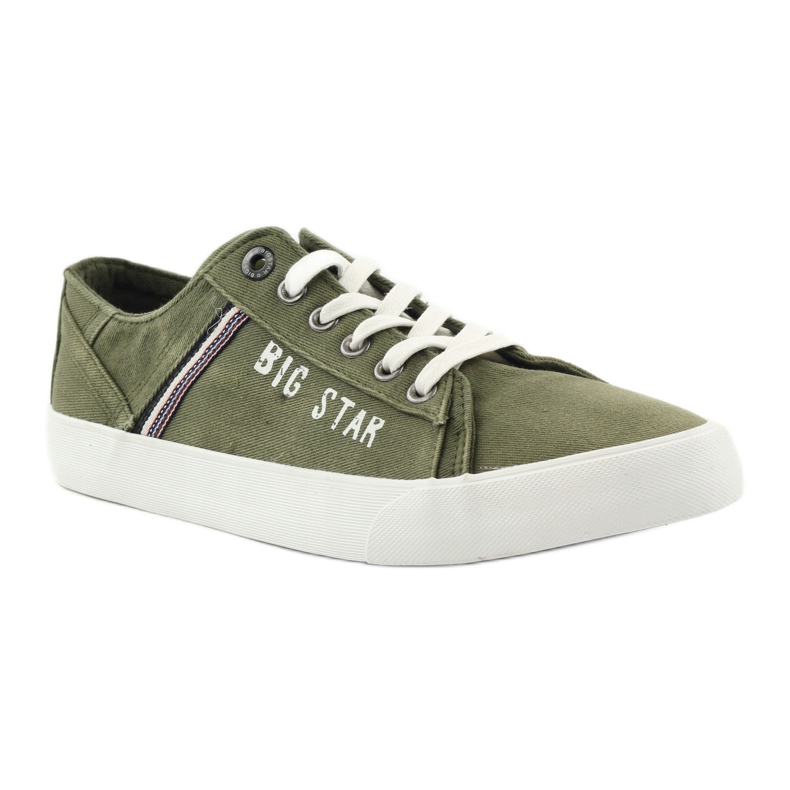 Sneakers Sneakers Big Star 174315 Jeans khaki grün 1