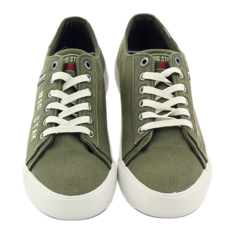 Sneakers Sneakers Big Star 174315 Jeans khaki grün 4