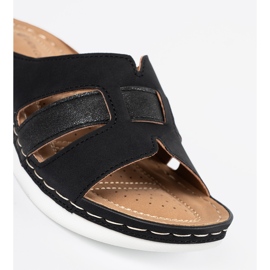 Schwarze Flip -Flops für Frauen 4