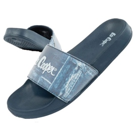 Lee Cooper LCW-25-42-3544m Blue Flip Flops blau 1