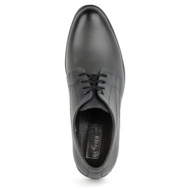 Olivier Formale Herren-Lederschuhe 292lu grau 6