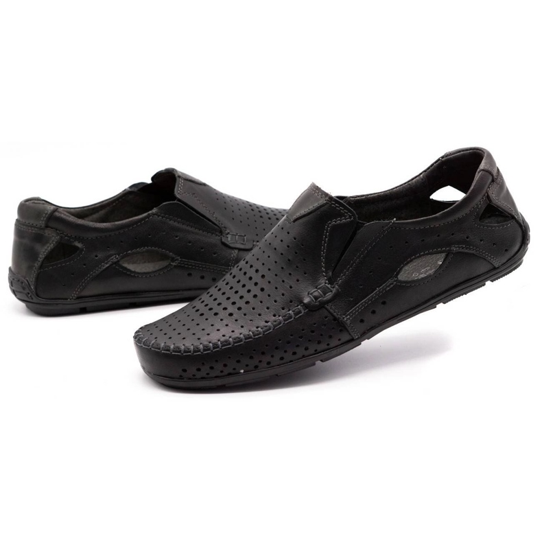 Olivier Herren -Slipper 901 für das schwarze Sommergesicht 6