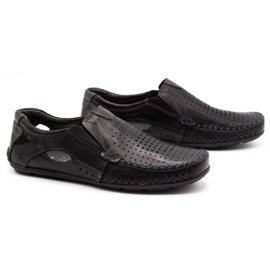 Olivier Herren -Slipper 901 für das schwarze Sommergesicht 2