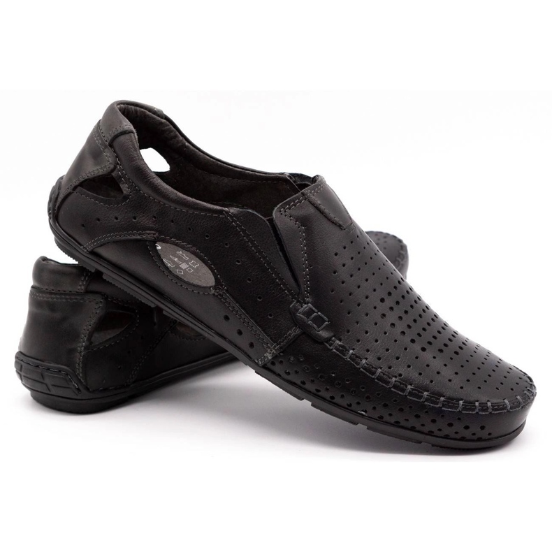 Olivier Herren -Slipper 901 für das schwarze Sommergesicht 4