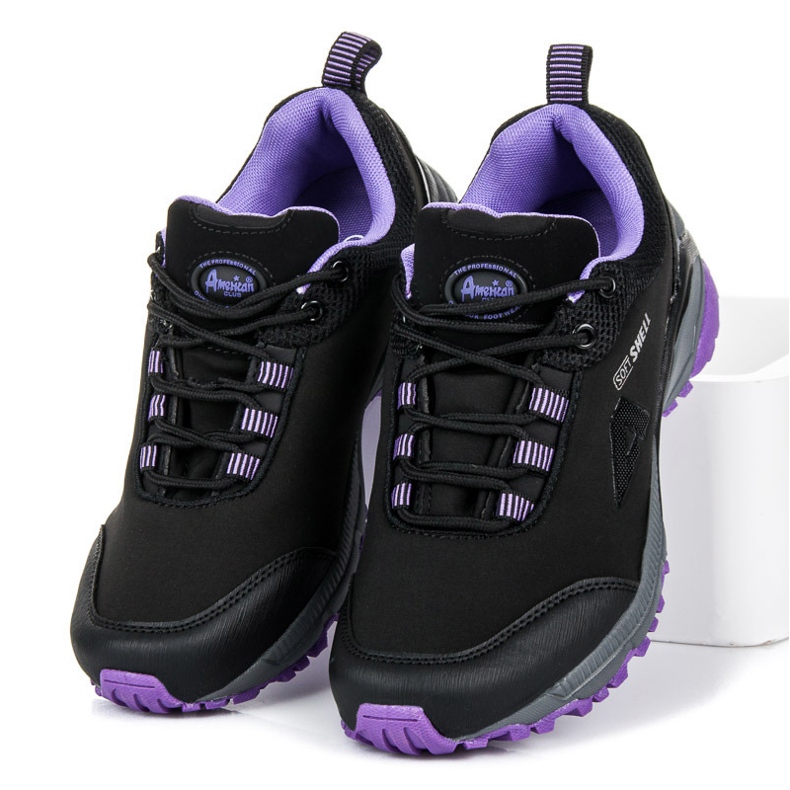 American Club Softshell-Sportschuhe schwarz 1