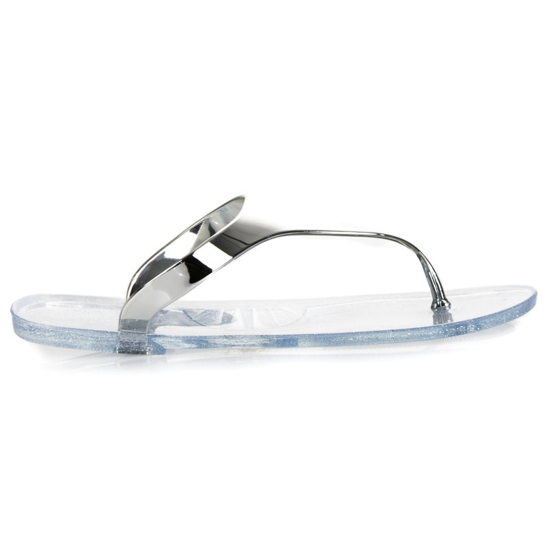 Vinceza Gummi-Flip-Flops grau 1