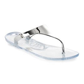 Vinceza Gummi-Flip-Flops grau 2