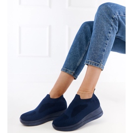 Marineblaue dunkelblaue Turnschuhe 3