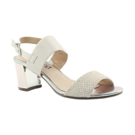 Caprice Sandalen Damenschuhe 28302 braun gelb 1