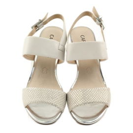 Caprice Sandalen Damenschuhe 28302 braun gelb 4