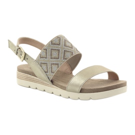 Caprice Sandalen Damenschuhe 28604 beige 1