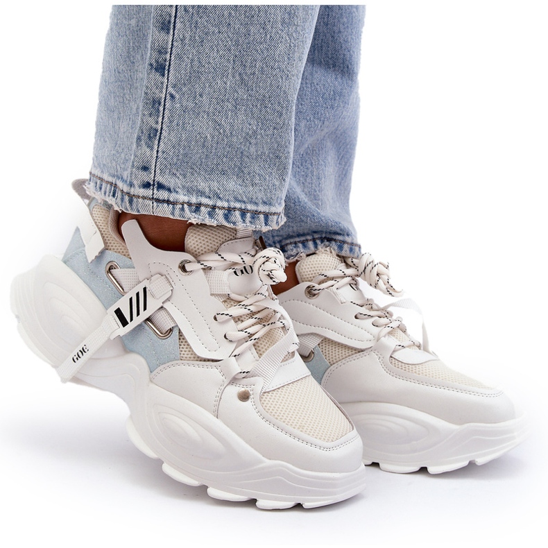 GOE Damen Sneakers NN2N4039B Weiß 5