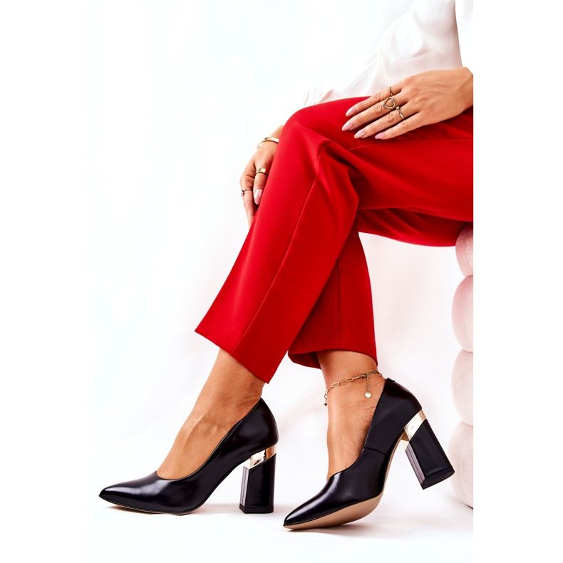 Lewski Shoes Lederpumps Lewski 3117 Schwarz 2