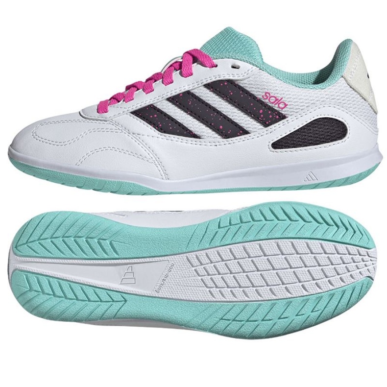 Adidas Super Sala III in JR5400 Fußballschuhen weiß 1