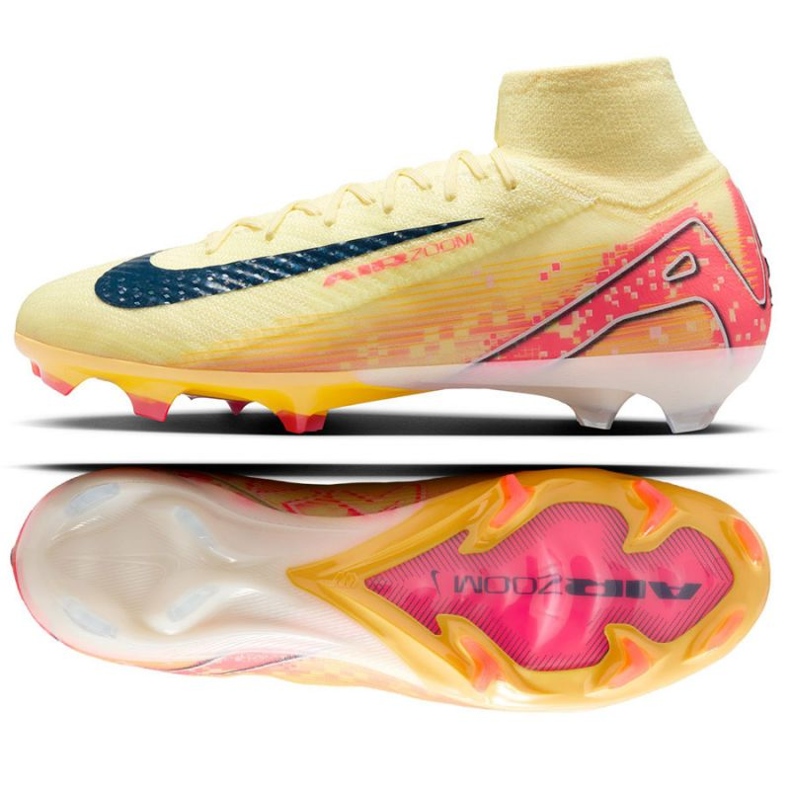 Nike Zoom Mercurial Superfly 10 Elite KM FG FQ8692-800 Fußballschuhe orange 1