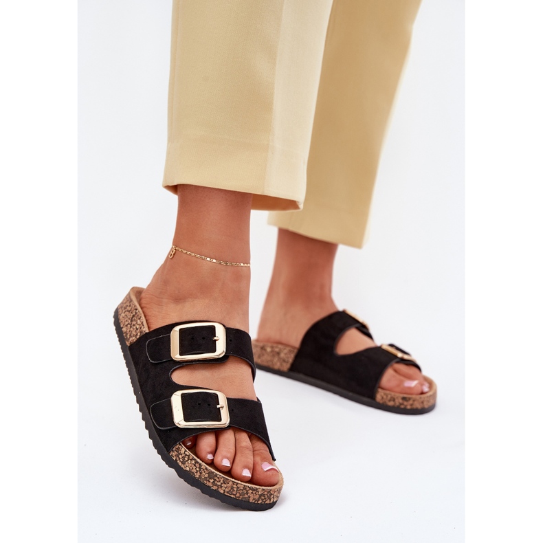 Frauenflip flop schwarz 2