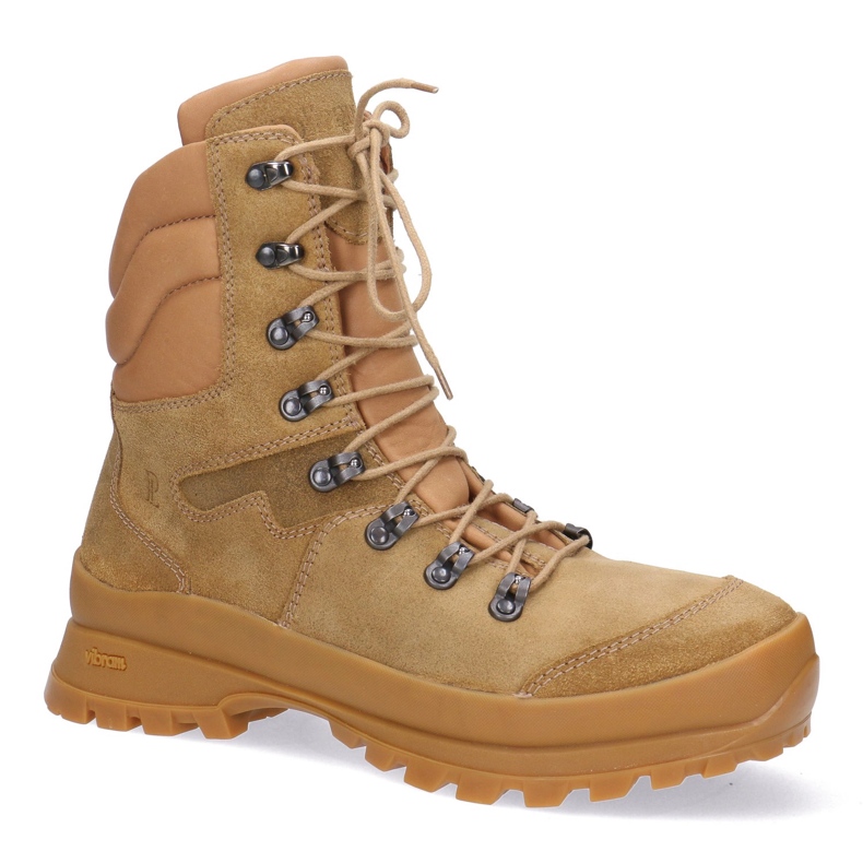 Taktische Schuhe, militärische Pollonus Beige Velor 6-0130-002 1