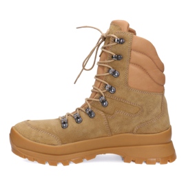 Taktische Schuhe, militärische Pollonus Beige Velor 6-0130-002 3