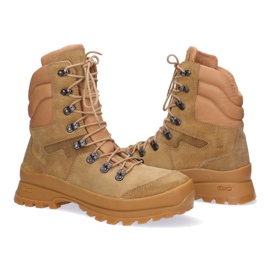 Taktische Schuhe, militärische Pollonus Beige Velor 6-0130-002 4
