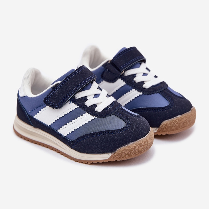 Kinder -Sneakers Marine Blue Sports Schuhe blau 1