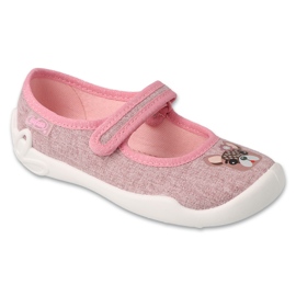 Befado Pink Girls 'Pantoffeln 114Y553 Hundeanwendung rosa 1
