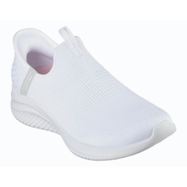 Skechers Slip-Ins Ultra Flex 3.0 Schuhe-Cozy-Streifen 149708-wht weiß 5