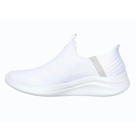Skechers Slip-Ins Ultra Flex 3.0 Schuhe-Cozy-Streifen 149708-wht weiß 7